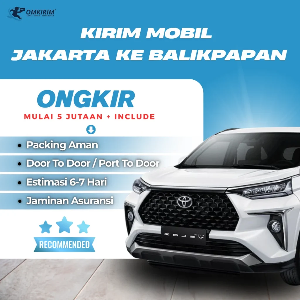 gambar pengiriman mobil ke balikpapan